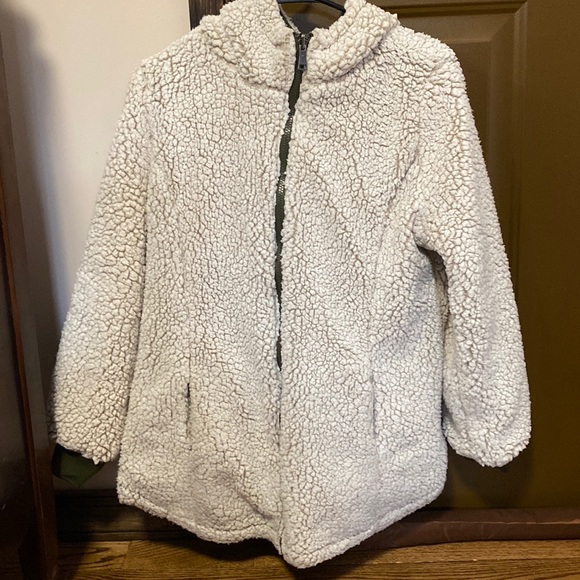 Sebby Olive Green Reversible Jacket - Picture 3 of 4